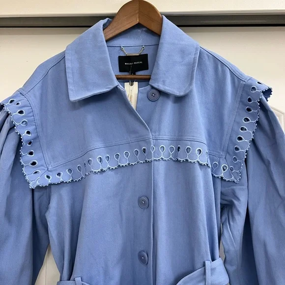 NWT Anthropologie Magali Pascal Milou Trench Coat - Picture 8 of 15